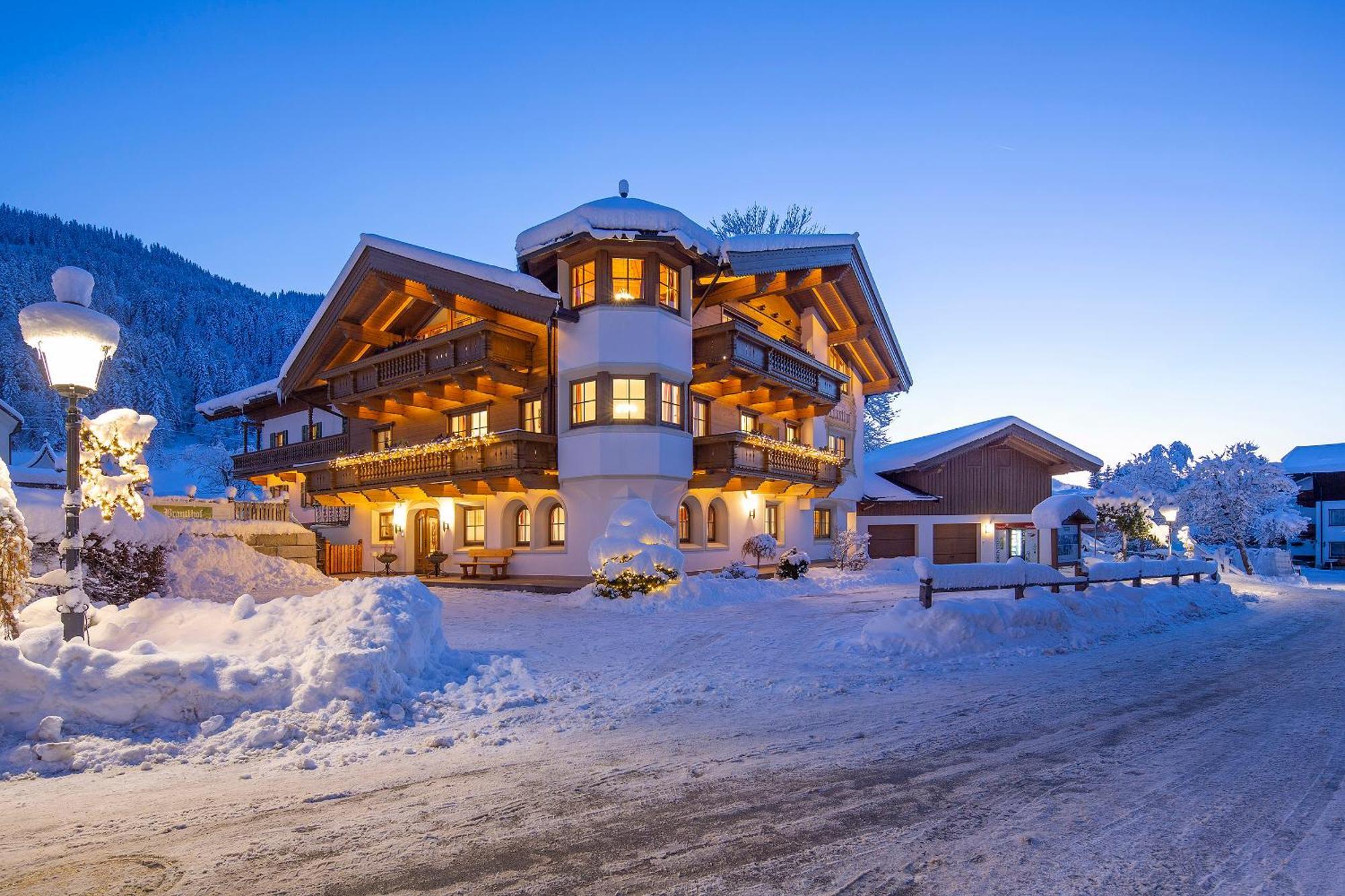 Gaestehaus Brantlhof Zimmer Und Ferienwohnungen In Going Am Wilden Kaiser Bagian luar foto